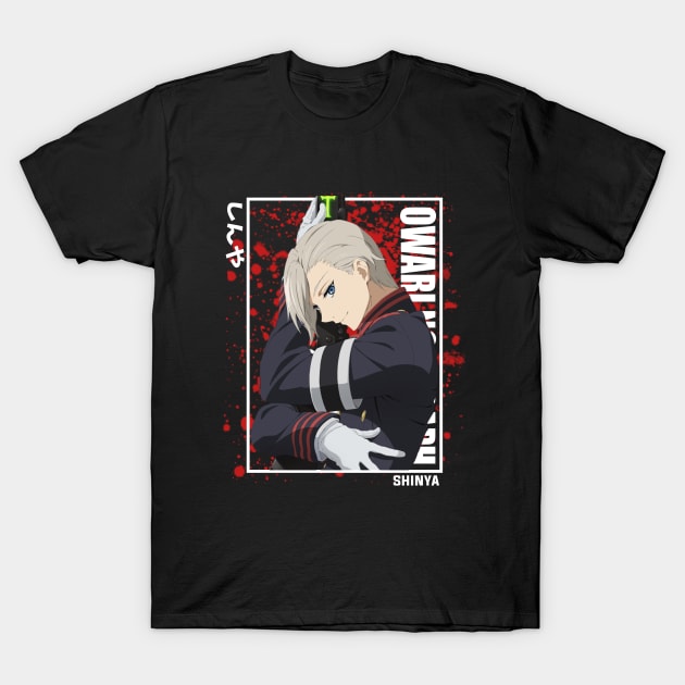 Shinya Hīragi - Owari no Seraph T-Shirt by Otaku Emporium